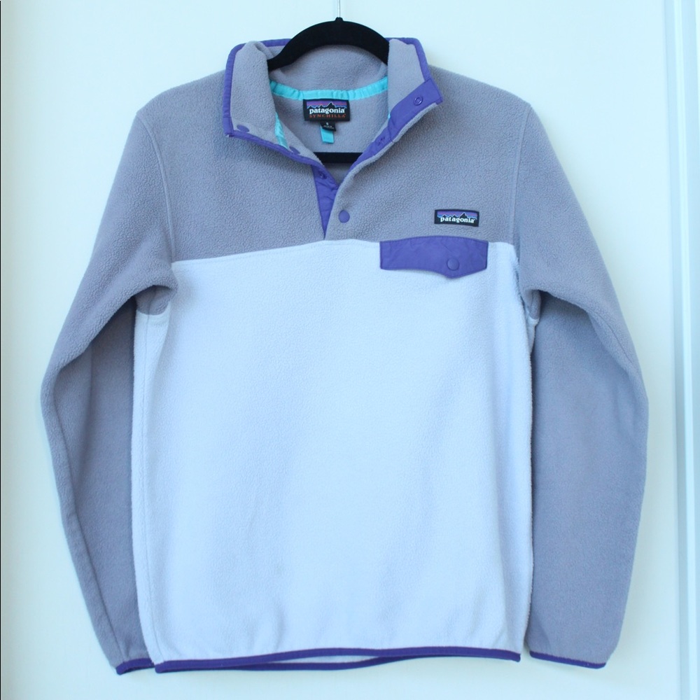 Women’s Patagonia Light Purple Synchilla Pullover